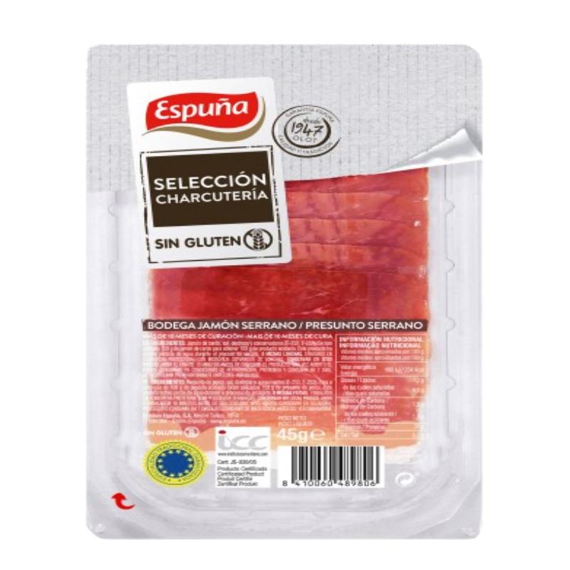 JAMON ESPUÑA C/4873 LONCHA SERRANO B/40 GR