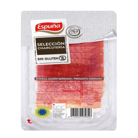 JAMON ESPUÑA C/4873 LONCHA SERRANO B/40 GR