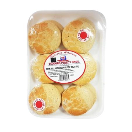 DULCE TEODORO PERRUNILLAS SIN AZUCAR B/400 GR