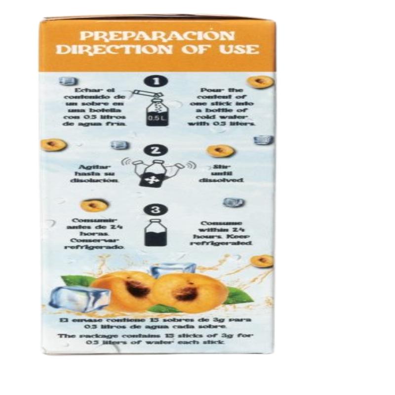 TE FRIO SABOR MELOCOTON ESTUCHE 15 UD