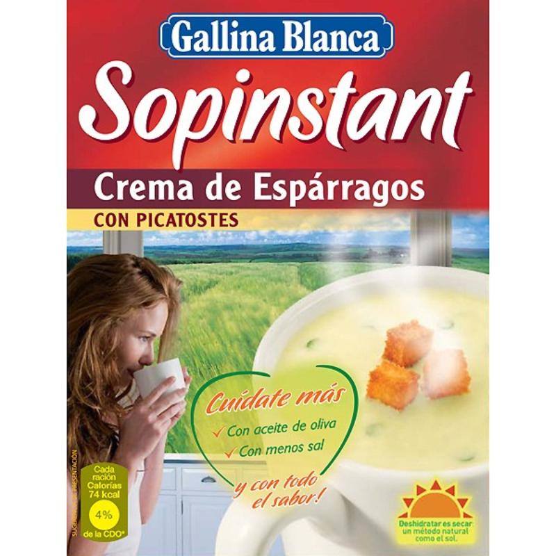 SOPINSTANT G.B.CREMA ESPARRAGOS 54 GR P/3 SOBRES