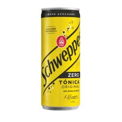 TONICA SCHWEPPES ZERO  LATA 33 CL.
