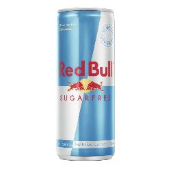 BEBIDA ENERGETICA RED BULL  SUGAR FREE LATA 25 CL