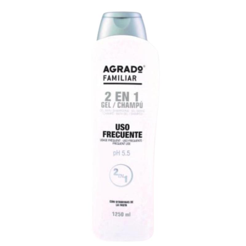 GEL BAÑO/CHAMPU 2EN1 RETO/AGRAD FAMILIAR B/1250 ML