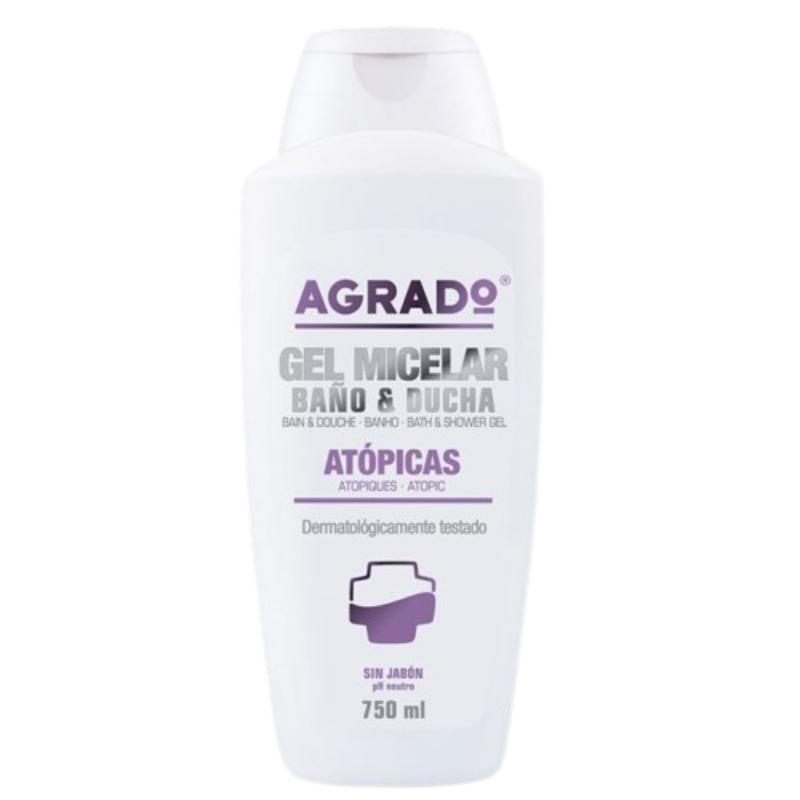 GEL BAÑO AGRADO MICELAR PIELES ATOPICAS  B/750 ML