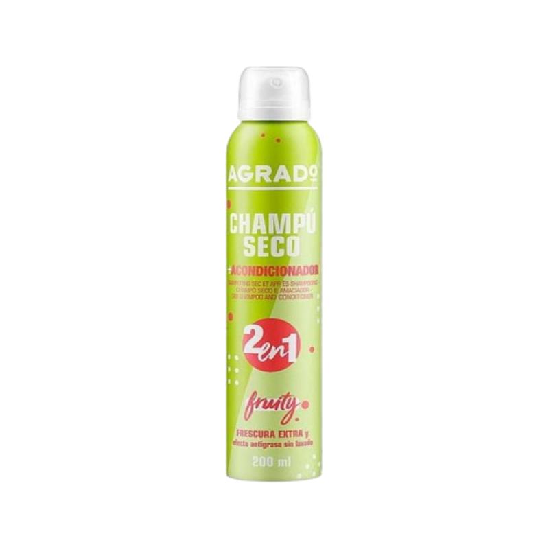 CHAMPU SECO AGRADO FRUTAL 2EN1  SP/200 ML