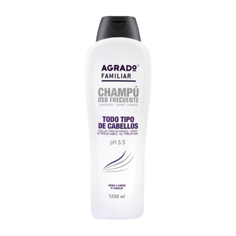 CHAMPU AGRADO USO FRECUENTE TODO CABELLOS 1250 ML