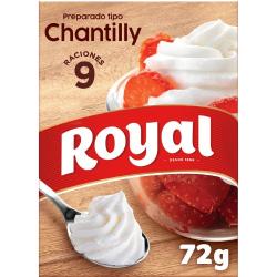 ROYAL PREPARADO CHANTILLY 9 RACIONES P/72 GR