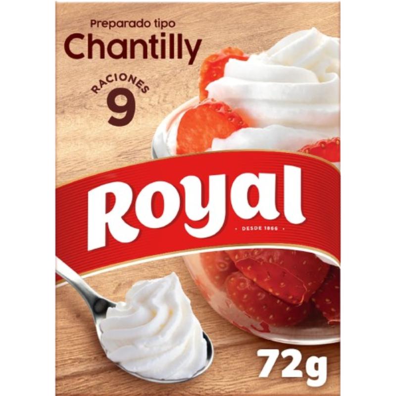 ROYAL PREPARADO CHANTILLY 9 RACIONES P/72 GR