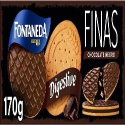 GALLETAS FONTANEDA DIGESTIVE FINA CHOCO N P/170 GR