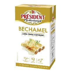 SALSA BECHAMEL PRESIDENT BRICK 1 LITRO