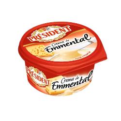 QUESO CREMA EMMETAL PRESIDENT T/125 GR