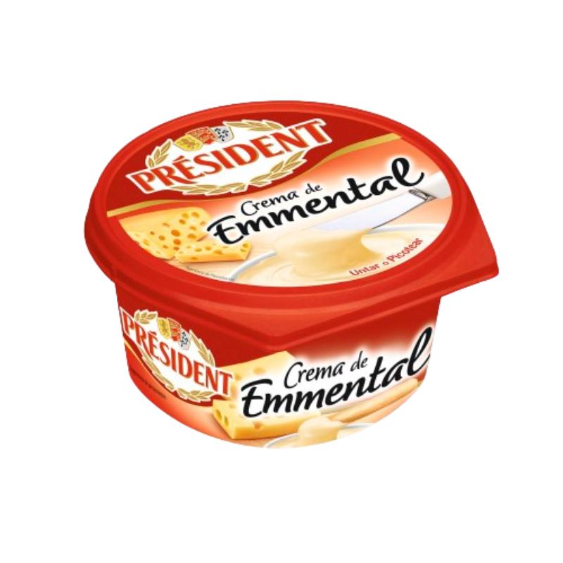 QUESO CREMA EMMETAL PRESIDENT T/125 GR