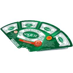QUESO ROQUEFORT SOCIETE ABANICO 4X25.GR.