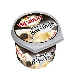 QUESO CREMA BRIE CON TRUFA PRESIDENT T/105 GR