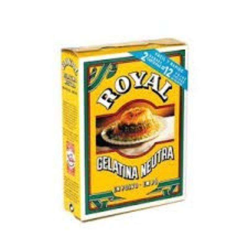 GELATINA NEUTRA ROYAL ESTUCHE 2 SOBRES