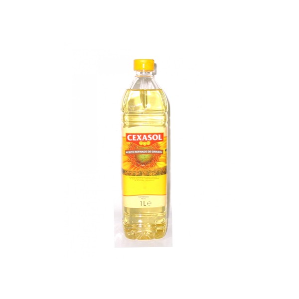 ACEITE GIRASOL CEXASOL BOT/PET/1.- LITRO