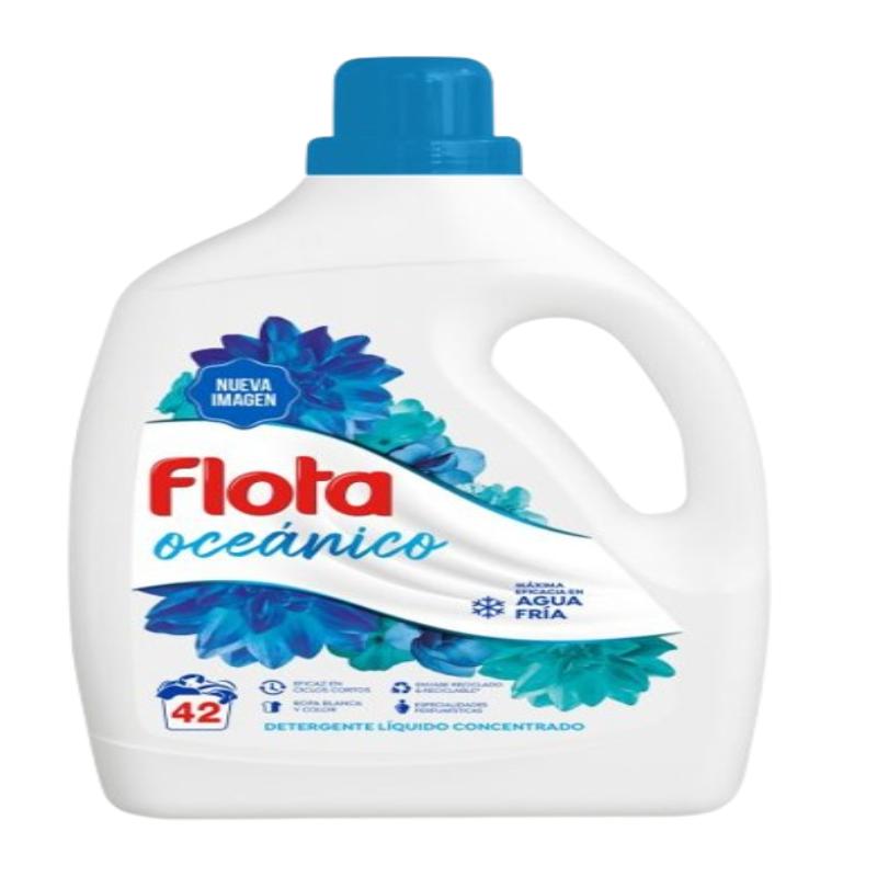 DETERGENTE FLOTA LIQUIDO OCEANIC 42 LAV. 2,1 LITRO