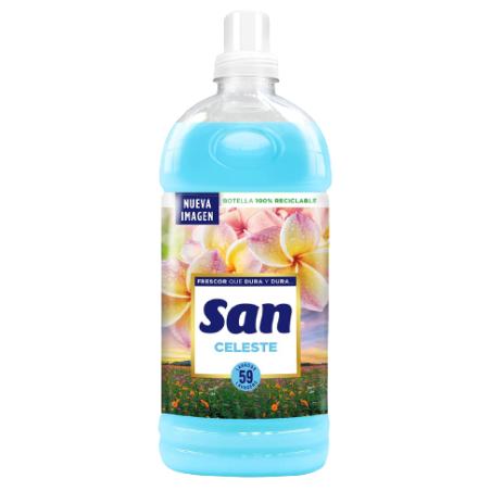 SUAVIZANTE SAN CELESTE 59 DOSIS B/1,298 L 