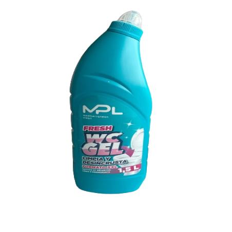 LIMPIADOR WC MPL GEL FRESH BOTELLA 1,5 LITROS