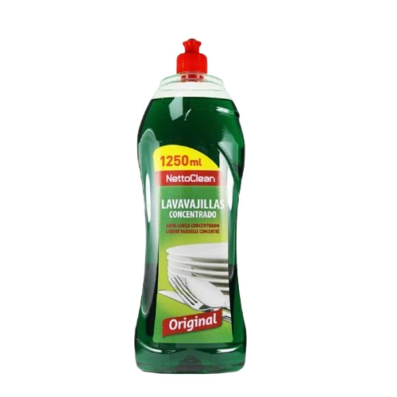 LAVAVAJILLAS NETTOCLEAN VERDE CONCENT. BOT/1250 ML