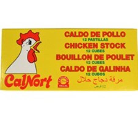 CALDO POLLO CALNORT PASTILLAS-12.UD/120GR.