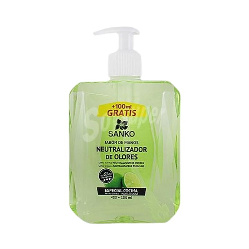 JABON LIQUIDO COCINA SANKO NEUTRALIZADOR DF/500 ML