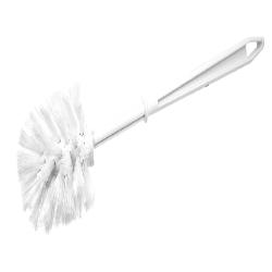ESCOBILLA WC PAMEX PLASTICO BLANCA/NEGRA UD