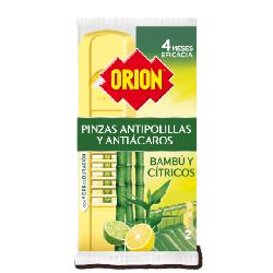 ANTIPOLILLAS ORION PINZA BAMBU PROTECT P/2UD