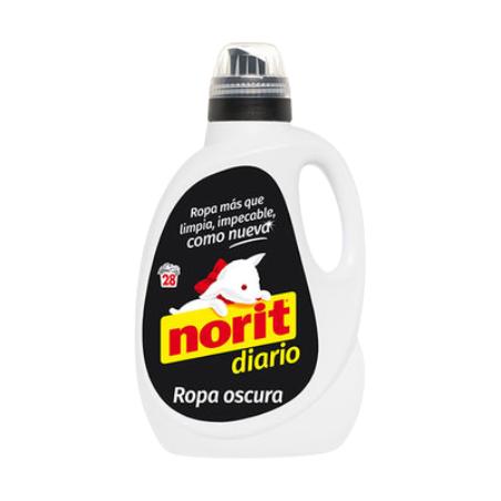 DETERGENTE NORIT LIQ. NEGRO 28 LAV. 1500ML.