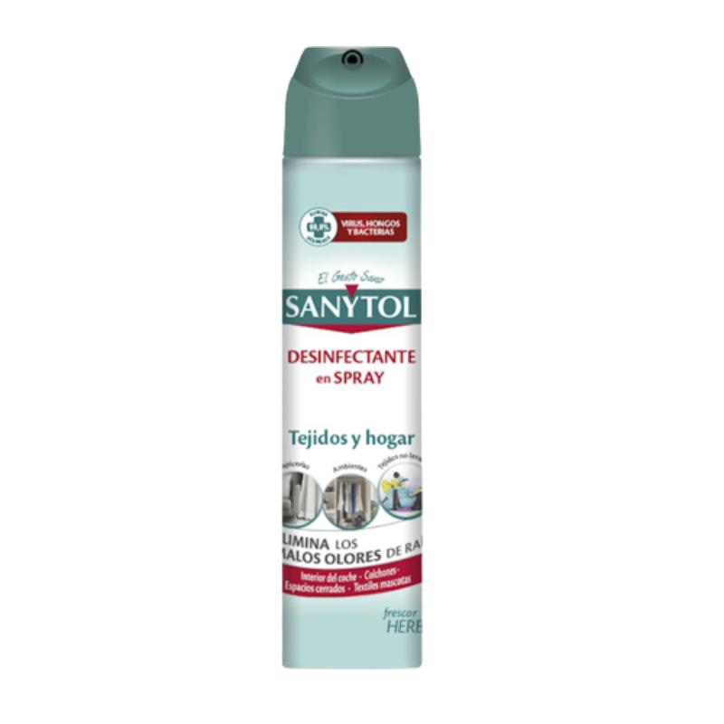 AMBIENTADOR DESINFECT. SANYTOL HOGAR/TEJIDO 300ML