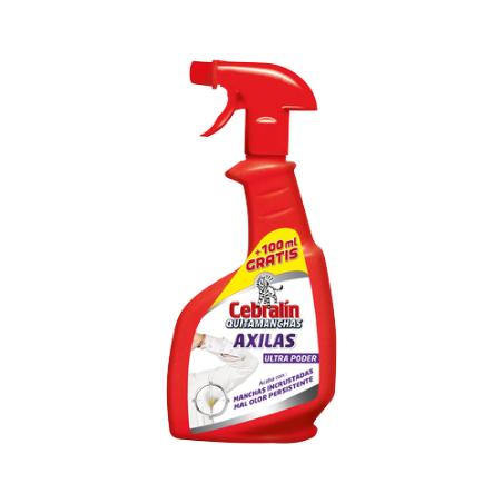 QUITAMANCHAS CEBRALIM AXILAS PT/400 ML