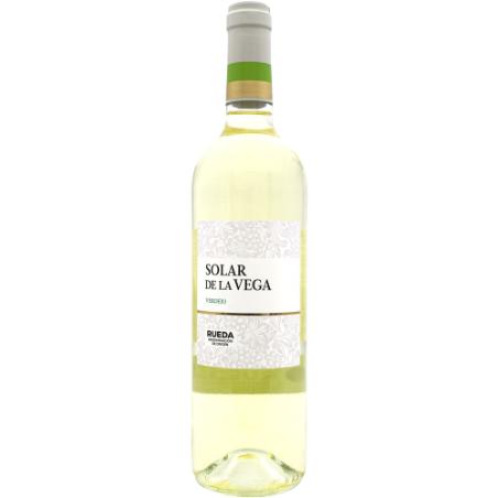 VINO RUEDA SOLAR VEGA 100% VERDEJO B/75 CL.