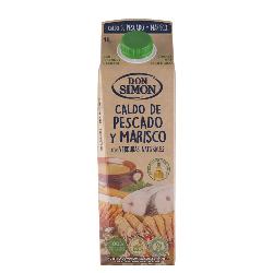 CALDO PESCADO/MARISCO LIQUIDO DON SIMON BRICK 1 L