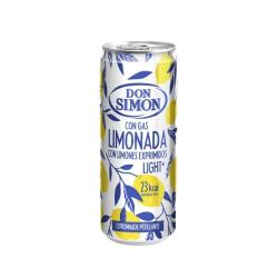 LIMONADA DON SIMON C/LIMONES  C/GAS LIGHT  33 CL.