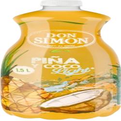 REFRESCO DON SIMON PIÑA-COCO LIGHT BOTELLA 1,5 L.