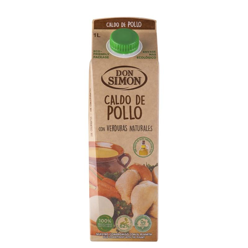 CALDO POLLO LIQUIDO DON SIMON BRICK 1 L