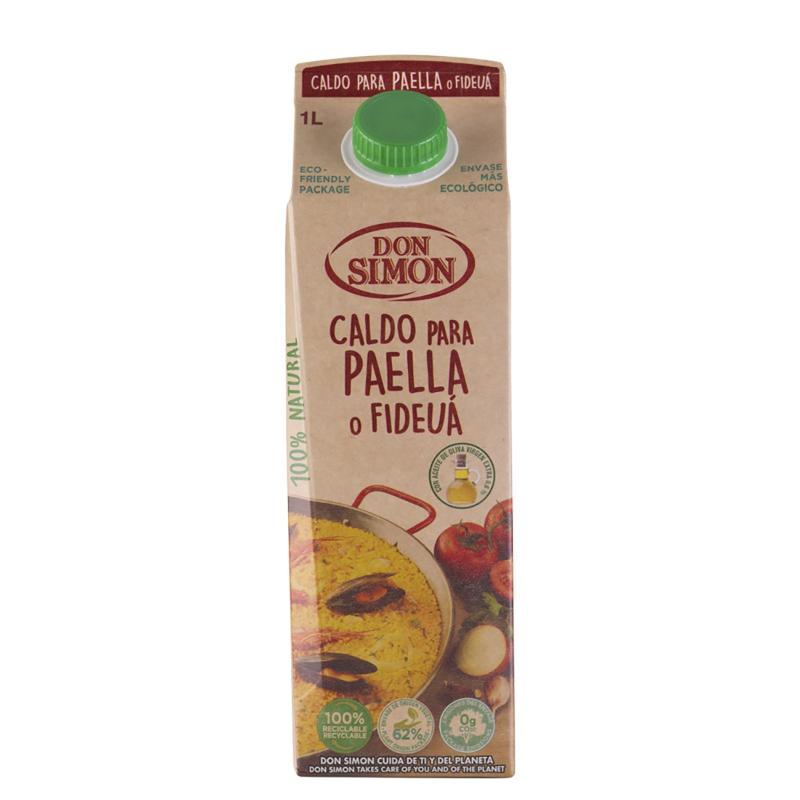 CALDO PAELLA/FIDEUA LIQUIDO DON SIMON BRICK 1 L