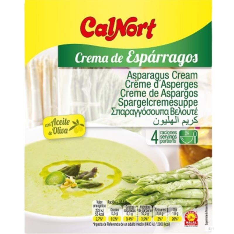 CREMA  ESPARRAGOS CALNORT SOBRE 66GR