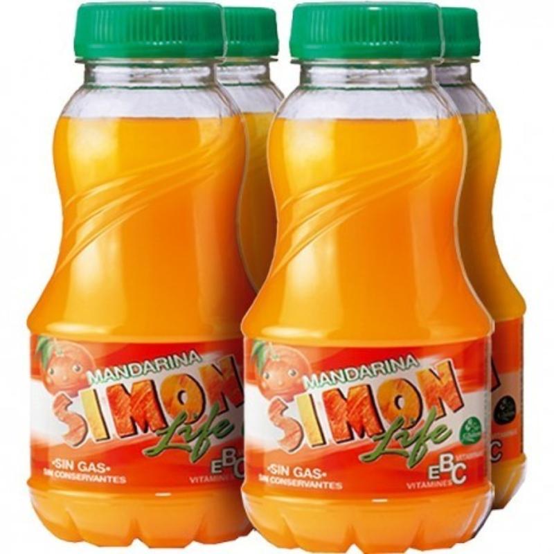 ZUMO SIMON LIFE MANDARINA PACK/4UDX20 CL