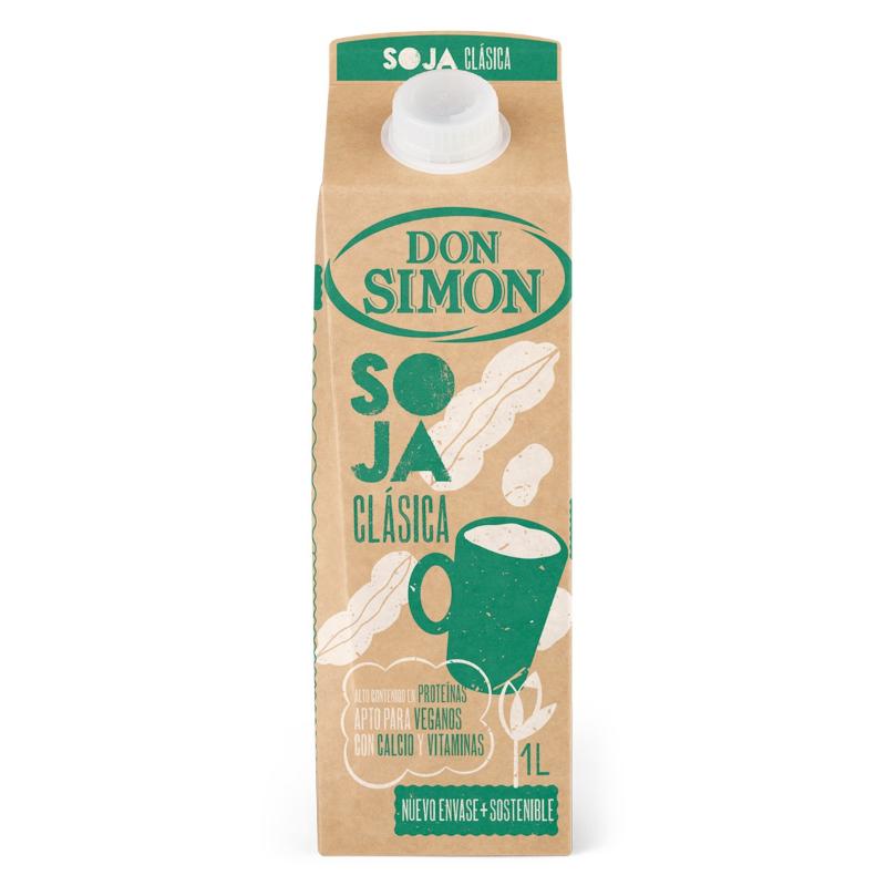 BEBIDA DE LECHE SOJA DON SIMON NORMAL BRICK 1 L. 