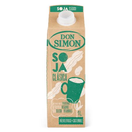 BEBIDA DE LECHE SOJA DON SIMON NORMAL BRICK 1 L. 