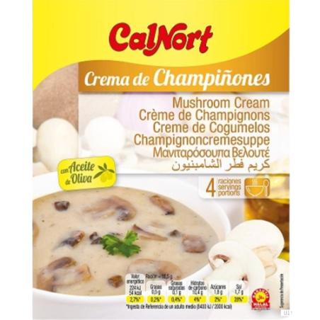 CREMA CHAMPIÑONES CALNORT SOBRE 66GR