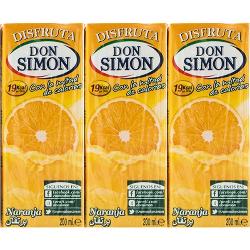 ZUMO DON SIMON NARANJA  BRICK P/6X200 ML