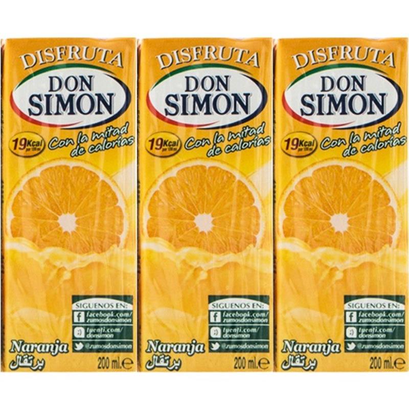 ZUMO DON SIMON NARANJA  BRICK P/6X200 ML