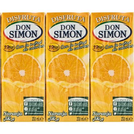 ZUMO DON SIMON NARANJA  BRICK P/6X200 ML
