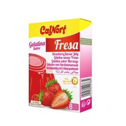 GELATINA FRESA CALNORT ESTUCHE 8 RACIONES 170GR