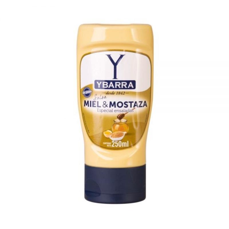 SALSA MIEL Y MOSTAZA YBARRA PET  250ML