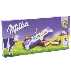 CHOCOLATE MILKA MILKINIS 8 UNIDADES P/87,5 GR