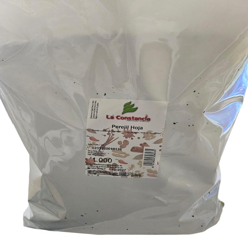 PEREJIL HOJA CONSTANCIA BOLSA 1 KG.